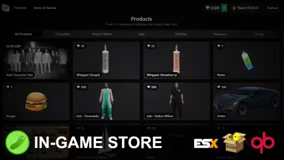 FREE Ingame Tebex Store | Donation Store