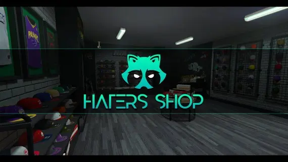Gabz Haters Shop MLO - FiveM Streetwear Store Interior