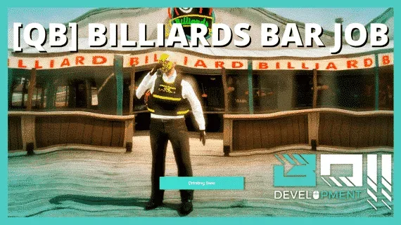 qb-billiards bar job with MLO | qb-core