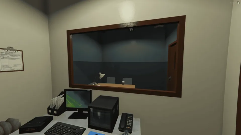 Davis Sheriff Station MLO Interior FiveM LSPD