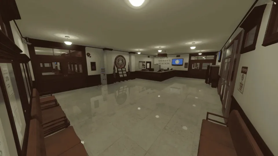 Davis Sheriff Station MLO Interior FiveM LSPD
