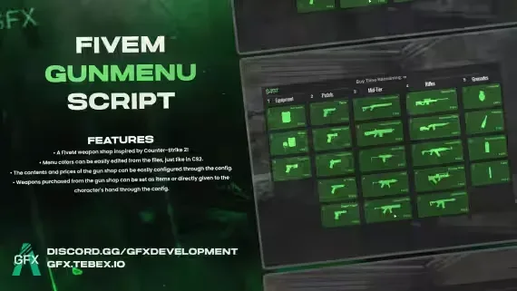 GFX GunMenu for FiveM