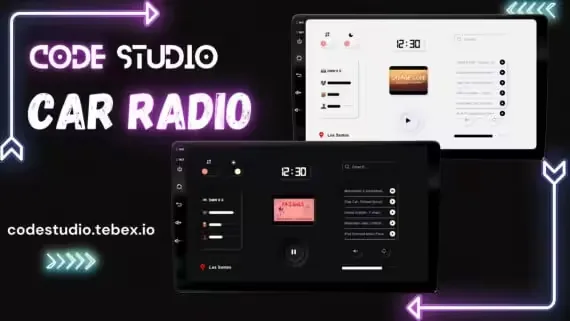 Car Radio Script with Control UI