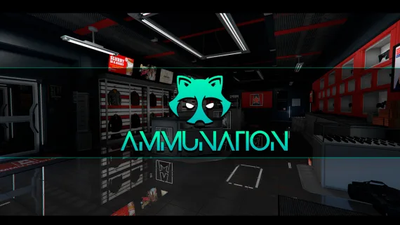 Gabz AmmuNation MLO for FiveM - 11 Gun Store Interiors