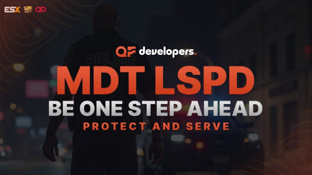 LSPD Police MDT FiveM script for ESX, QBCore and Qbox